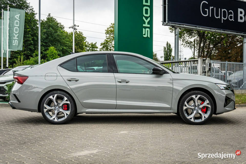 koda Octavia Octavia RS 20 TSI 265 DSG IV 2020 wielofunkcyjna kierownica Octavia łódzkie Łódź