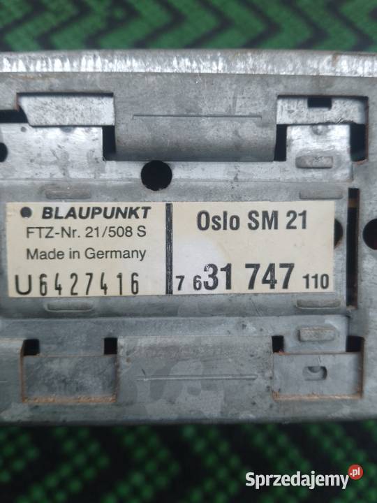 Radio samochodowe Blaupunkt Oslo SM 21 Sobieska Wola Pierwsza