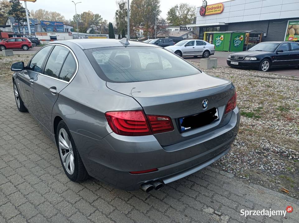 BMW 520d manual skóra zamiana skórzana tapicerka Pruszków