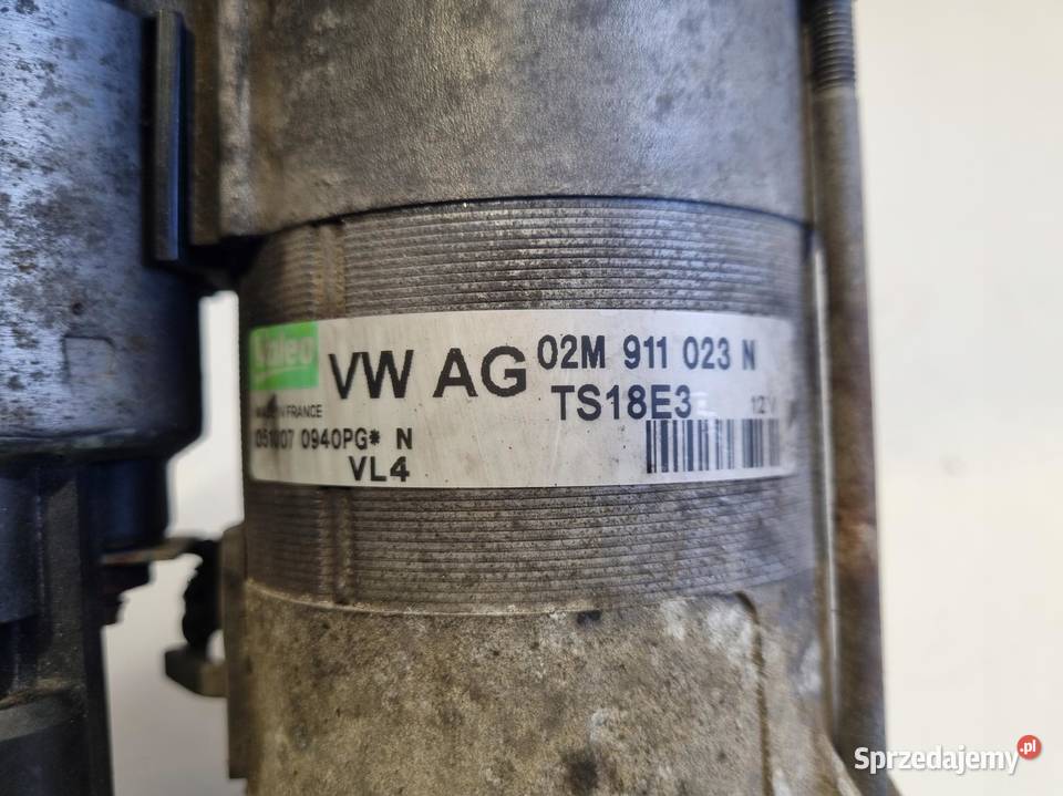 ROZRUSZNIK VW Golf V 20 TDI valeo 02M911023N osobowe lubelskie Rudka sprzedam