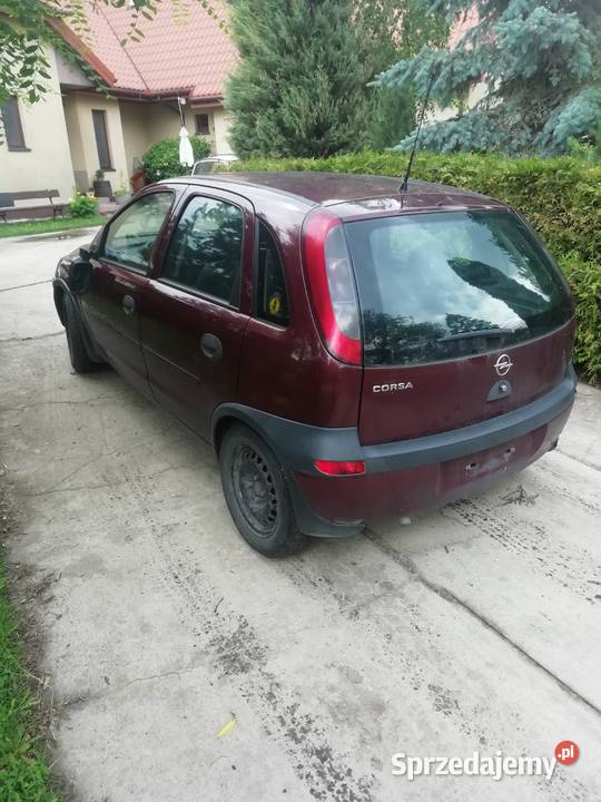 Ople Corsa C na części Rok produkcji 2002 mazowieckie Warszawa