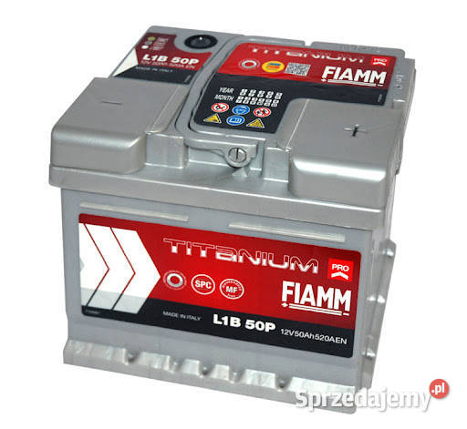 Akumulator FIAMM TITANIUM PRO 12V 50Ah 520A lubelskie Lublin sprzedam