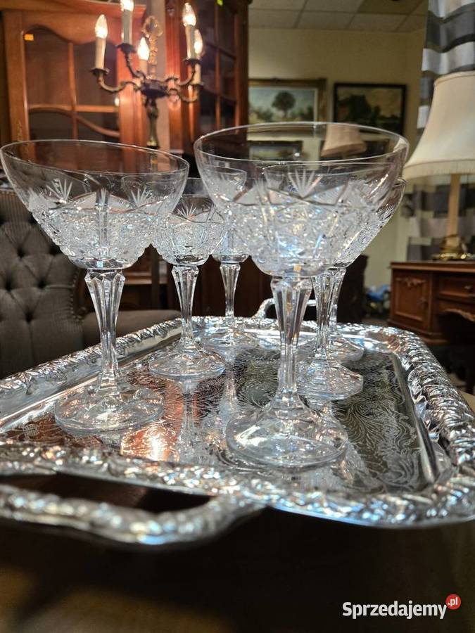 Kryształowe Kieliszki do Martini Kalisz sprzedam