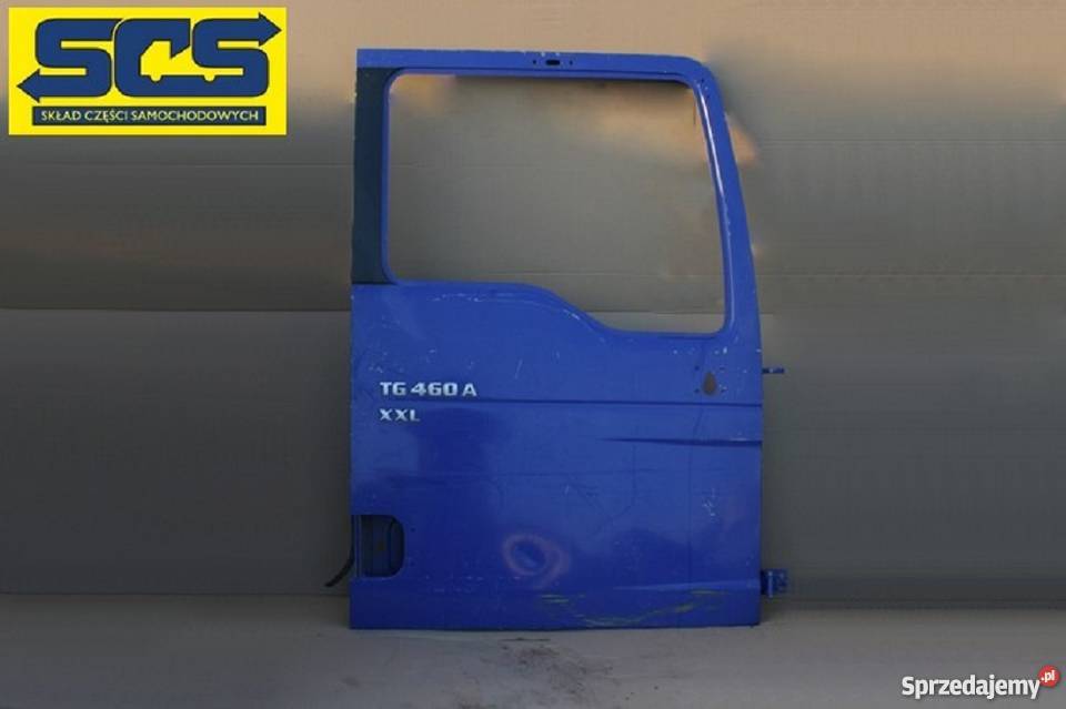 MAN TGA SZEROKA KABINA DRZWI PRAWE STARY TYP Bieleń