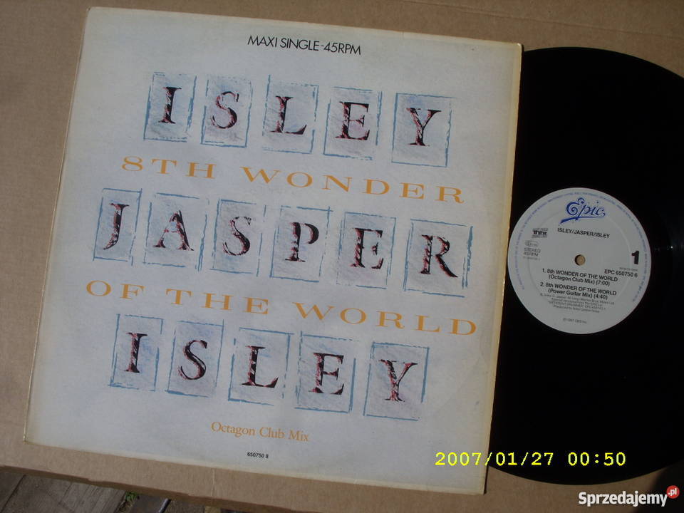Singiel 12 ISLEY JASPER8 TH WONDER OF THE WORLD płyta winylowa dolnośląskie Wołów sprzedam