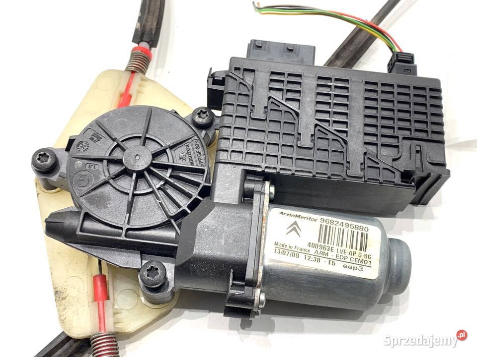 PODNOŚNIK SZYBY LEWY PRZÓD CITROEN C4 PICASSO I