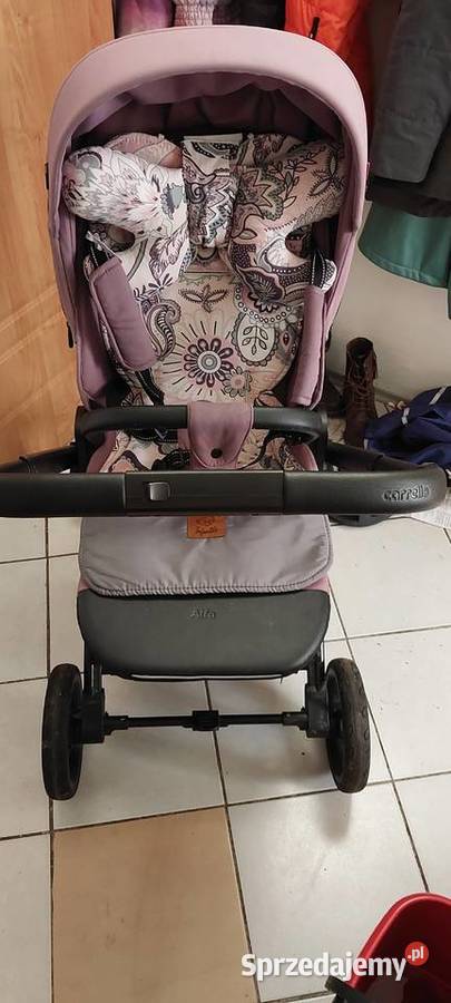 Wózek spacerowy alfa carello dziewczynki Rozkładane Szczecin