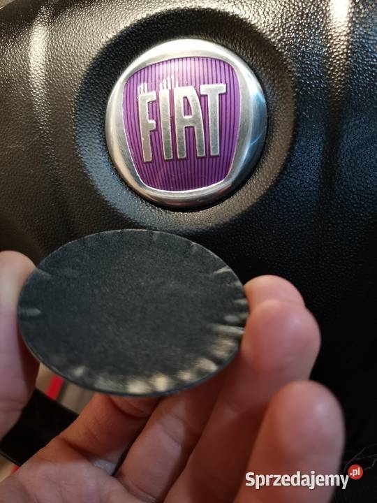 Emblemat na kierownicę Fiat bravo 2 56mm Wyposażenie wnętrza