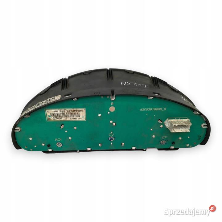 LICZNIK ZEGARY 9651855380 Peugeot 407 16 20 HDI lubelskie Chełm