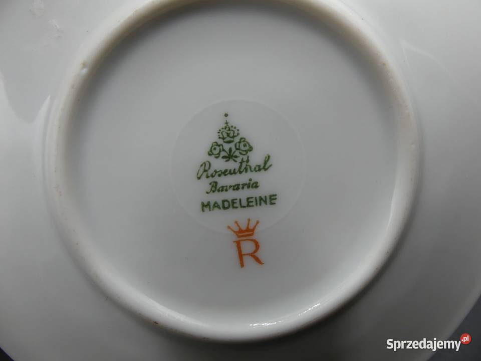 Piękny witrynowy komplet do mokki Rosenthal Poznań