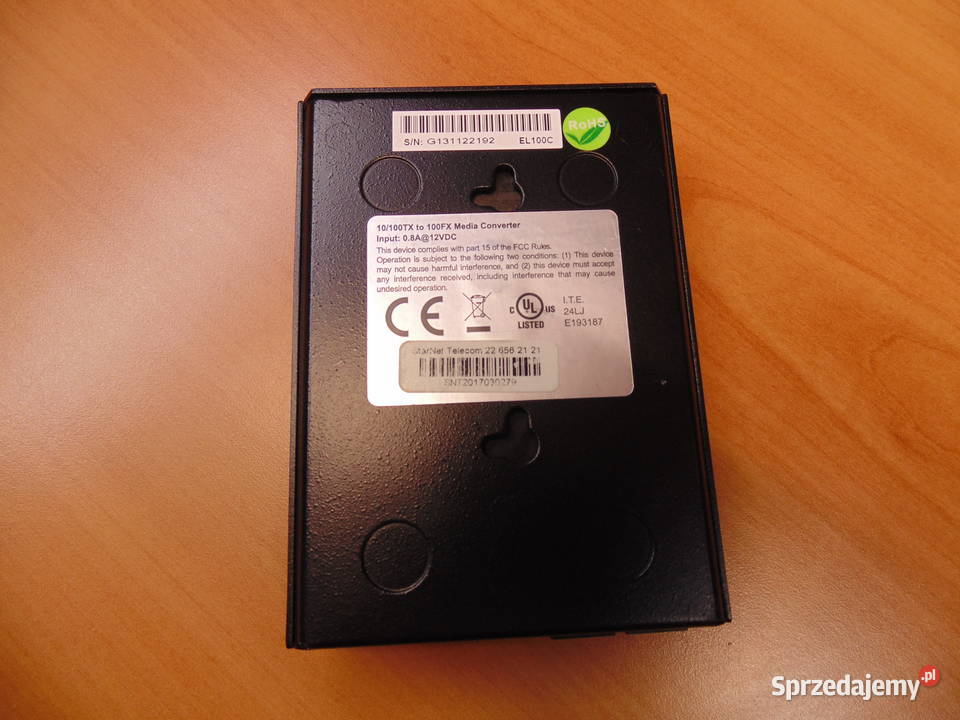 Media Converter EtherWAN EL100 Konwerter