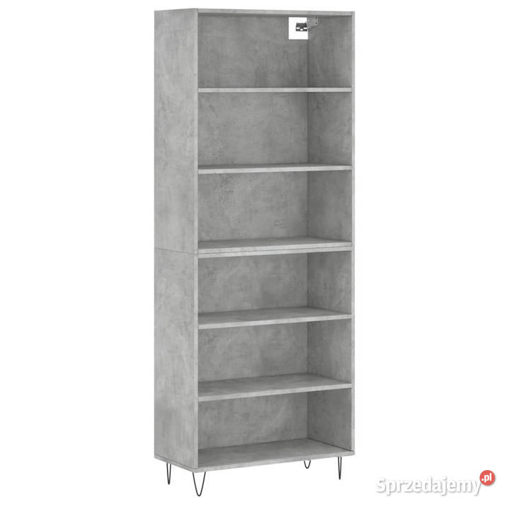 Regał szarość betonu 695x325x180 materiał Pozostałe Warszawa