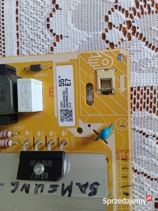 Do telewizora samsung 55 nowa płyta zasilająca i