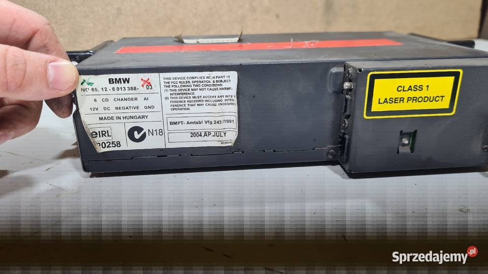 Zmieniarka płyt 6 CD BMW e46