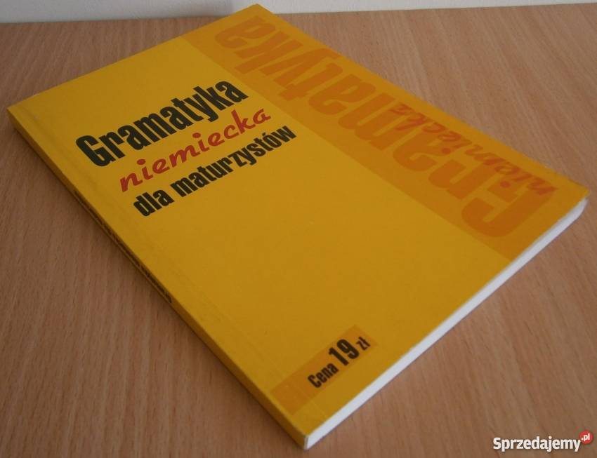 GRAMATYKA NIEMIECKA MATURZYSTÓW Elbląg