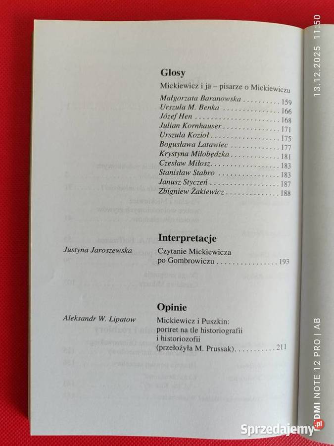 Teksty Drugie 5 53 1998 Mickiewicz i