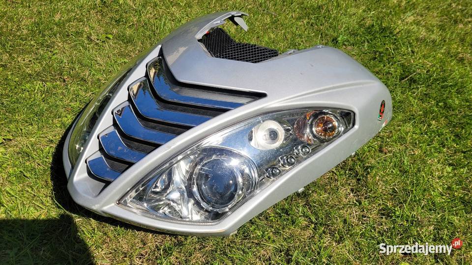 KOMPLET czasza lampa przod reflektor MALAGUTI