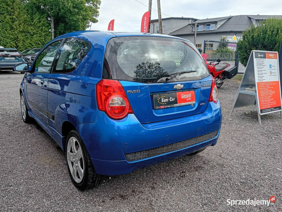 Chevrolet Aveo T200T250 20022011 Rok produkcji 2009