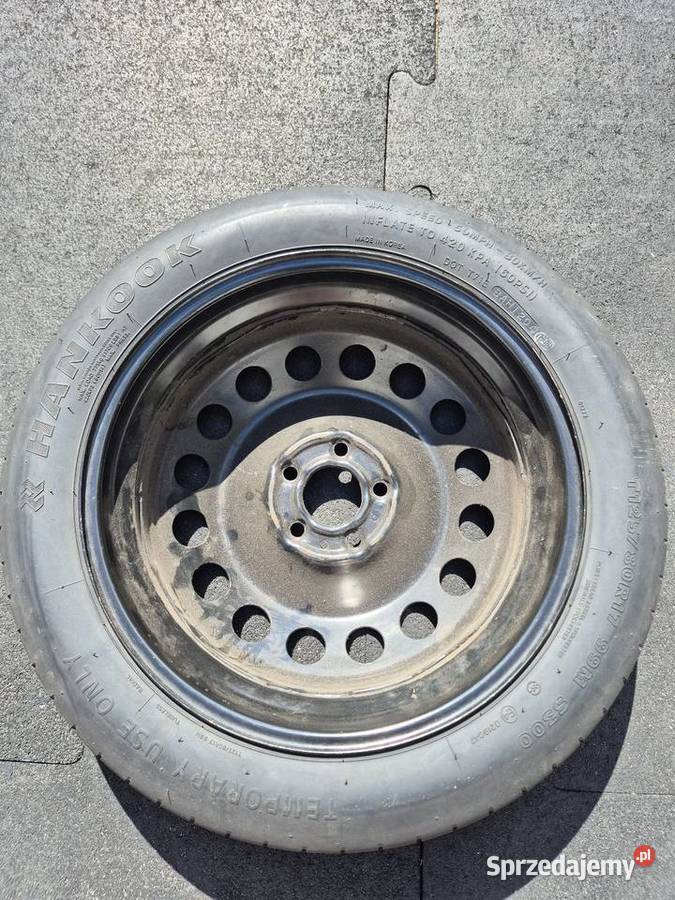 Koło dojazdowe T12580R17 ford 5x108 Marki sprzedam