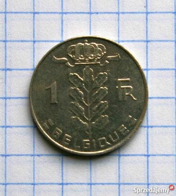 1 FRANK 1979 BELGIA Piszczac