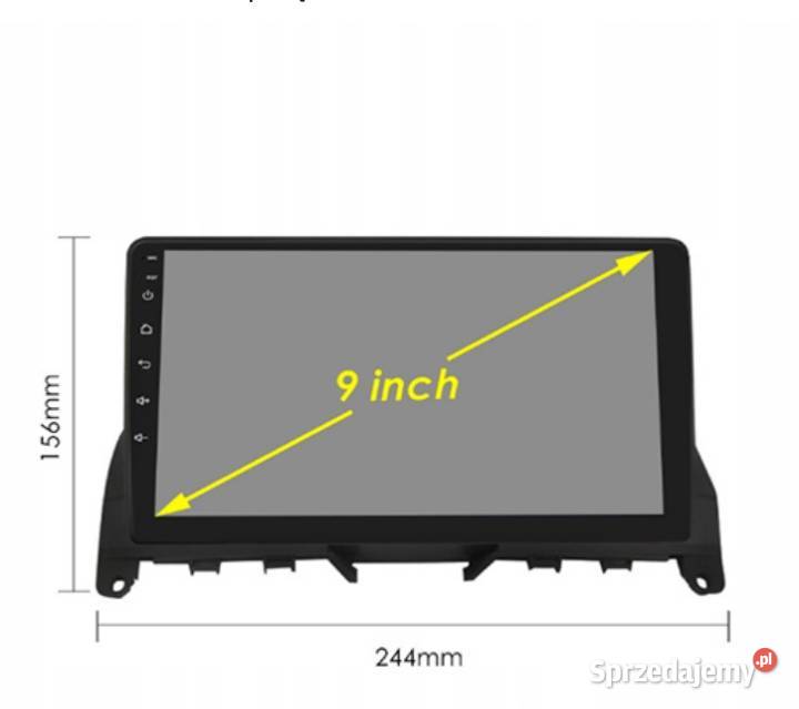 MERCEDES W204 RADIO NAWIGACJA ANDROID CARPLAY Łódź