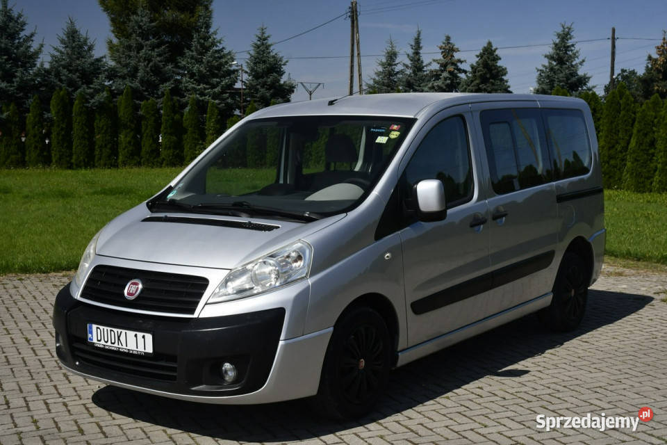 Fiat Scudo 20jtd DUDKI11parktronic8 srebrny Kutno