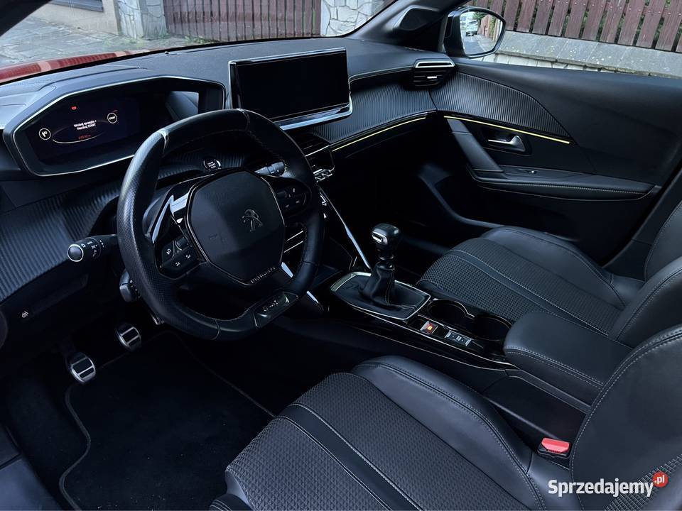 PEUGEOT 208 II GTLINE BENZYNA FULL PIĘKNY Turek