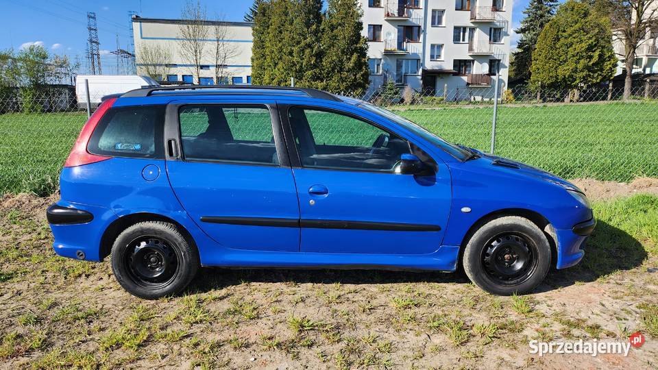 Peugeot 206 11 benzyna LPG GAZ 2003r SALON łódzkie Pabianice