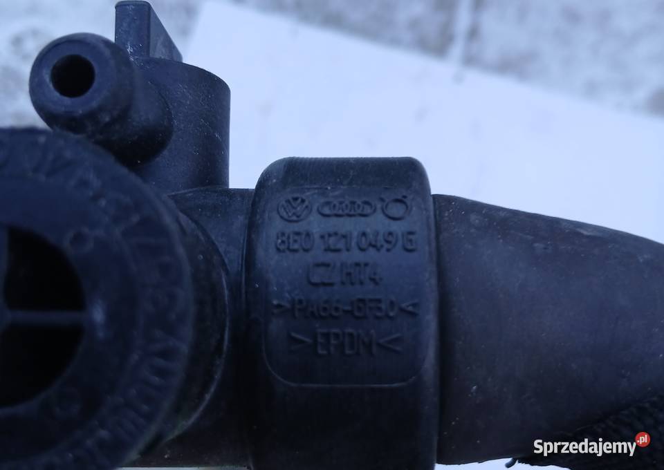 Audi A4 B6 Wąż wody przewód elastyczny chłodnicy osobowe Szczerbice