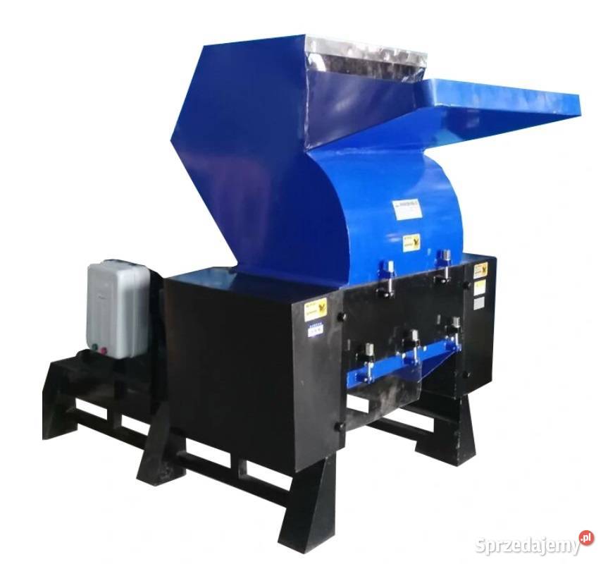 Kruszarka do Plastiku 75 kW rozdrabnianie Zrębice
