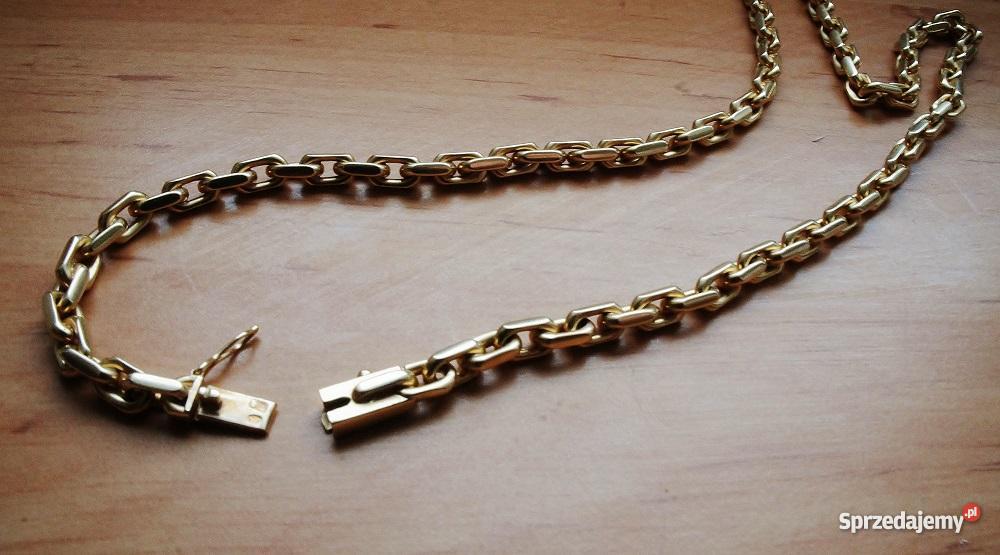 ŁAŃCUSZEK ANKROWY 14 KARATÓW złote Warszawa