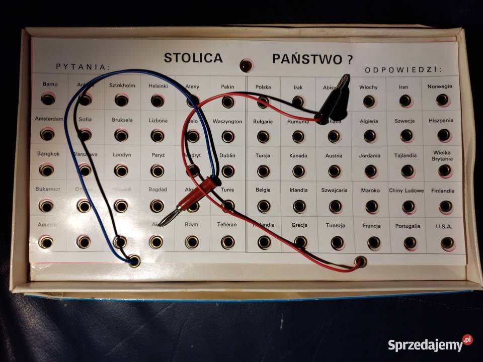 Gra PRL Encyklopedia elektryczna 360 pytań Wrocław