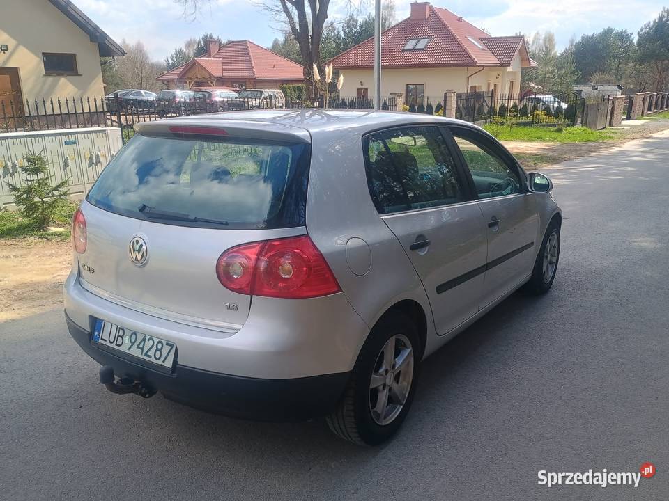 VW Golf V 16BGS 164 przebiegu ładny zadbany lubelskie Lublin