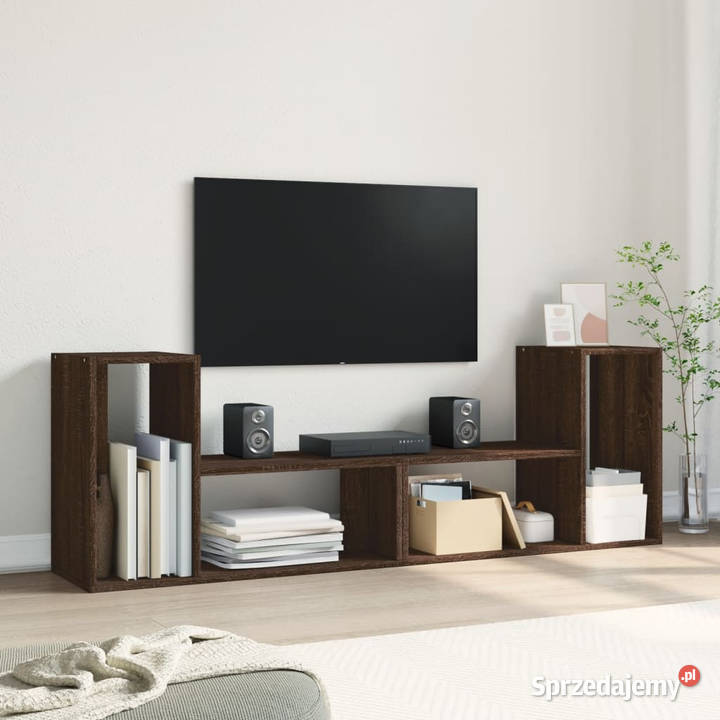 Szafki pod telewizor 2 brązowy dąb 75x30x50 Warszawa sprzedam