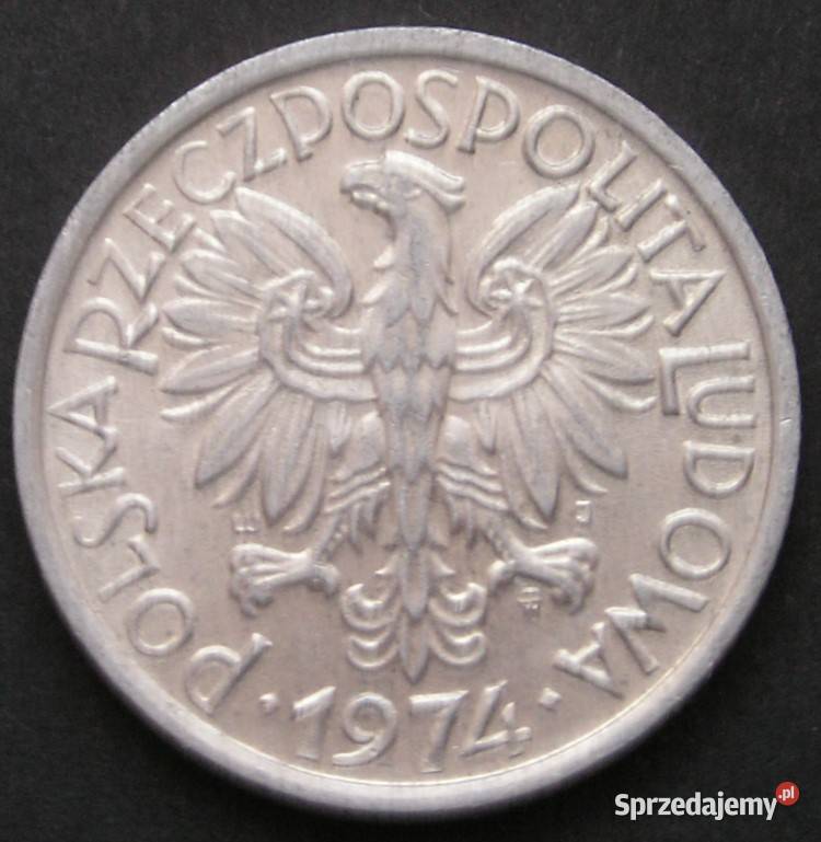 Polska 2 złote 1974 Łódź