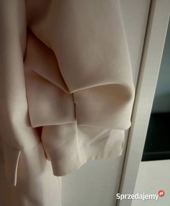 Żakiet marynarka nowa beż Plus Size rozmiar 52 Gorzów Wielkopolski sprzedam