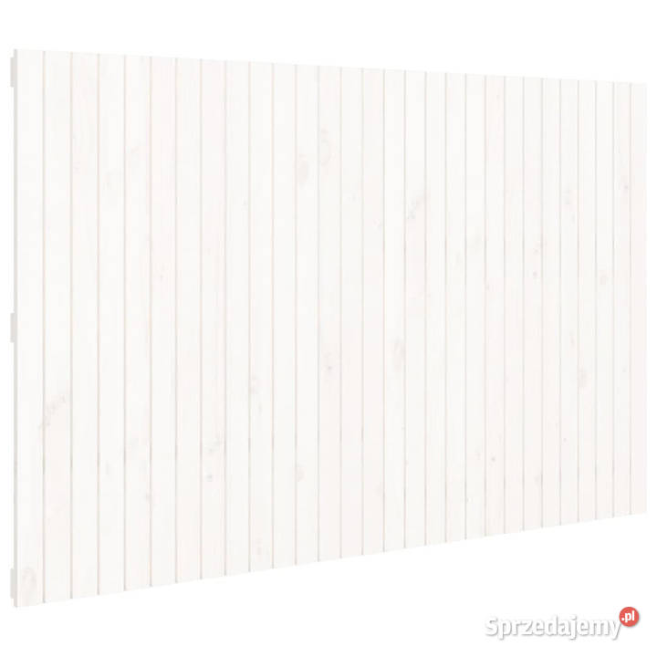 Wezgłowie łóżka białe 185x3x110 lite drewno Warszawa sprzedam