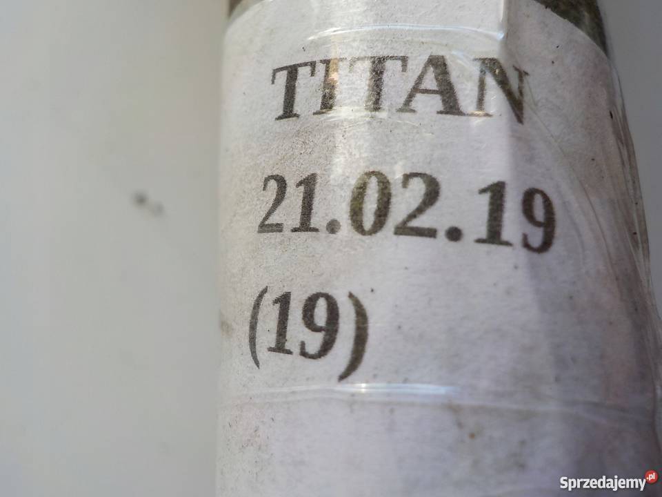 PÓŁOŚ PÓŁOŚKA PRAWY PRZÓD NISSAN TITAN Nowy Tomyśl