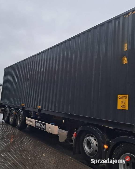 Kontener morski 40HC RAL7016 Łódź