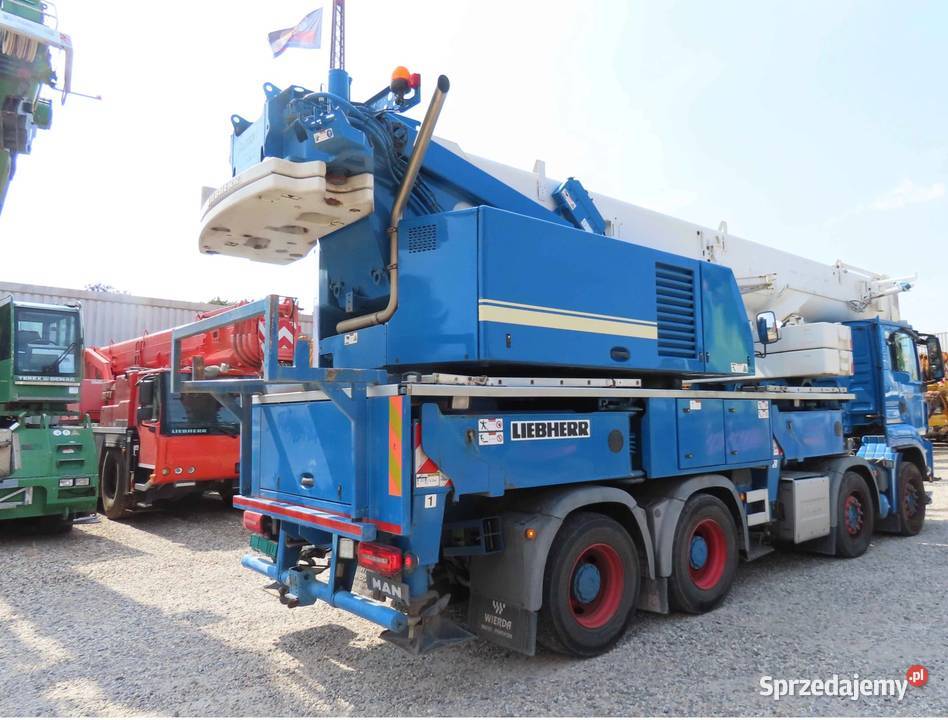 Dzwig samochodowy Liebherr 8x4 zMan sprzedam
