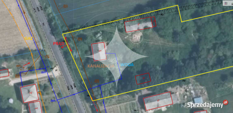 Gospodarstwo rolne dom pole i sad 088 ha Telatyn