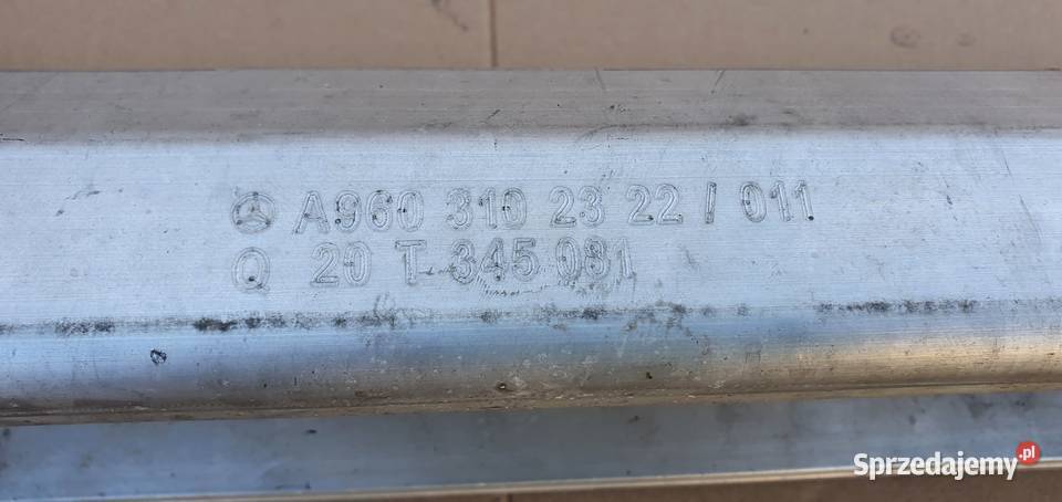 MERCEDES ACTROS MP4 BELKA ZDERZAKA ZDERZAK ciężarowe Karoseria