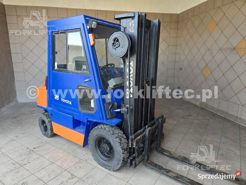 Wózek widłowy TOYOTA 5FD25 TOYOTA 5FDF25 widlak Lędziny