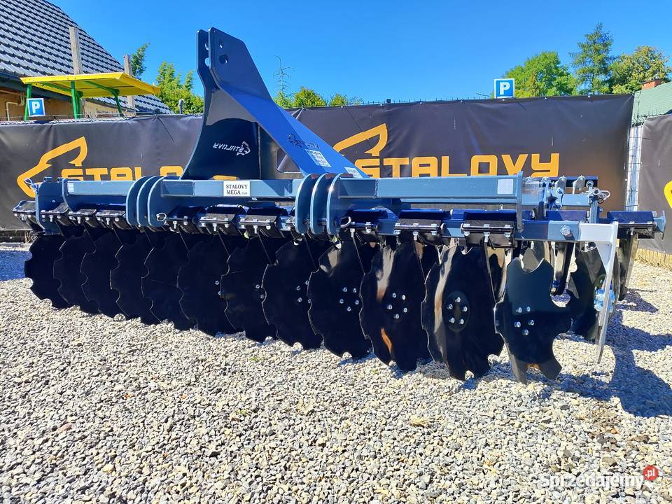 Brona talerzowa MEGA PLUS 2530m talerze 560mm nieuszkodzony Barchaczów