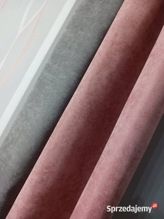 Firanki komplety pudrowy róż Częstochowa