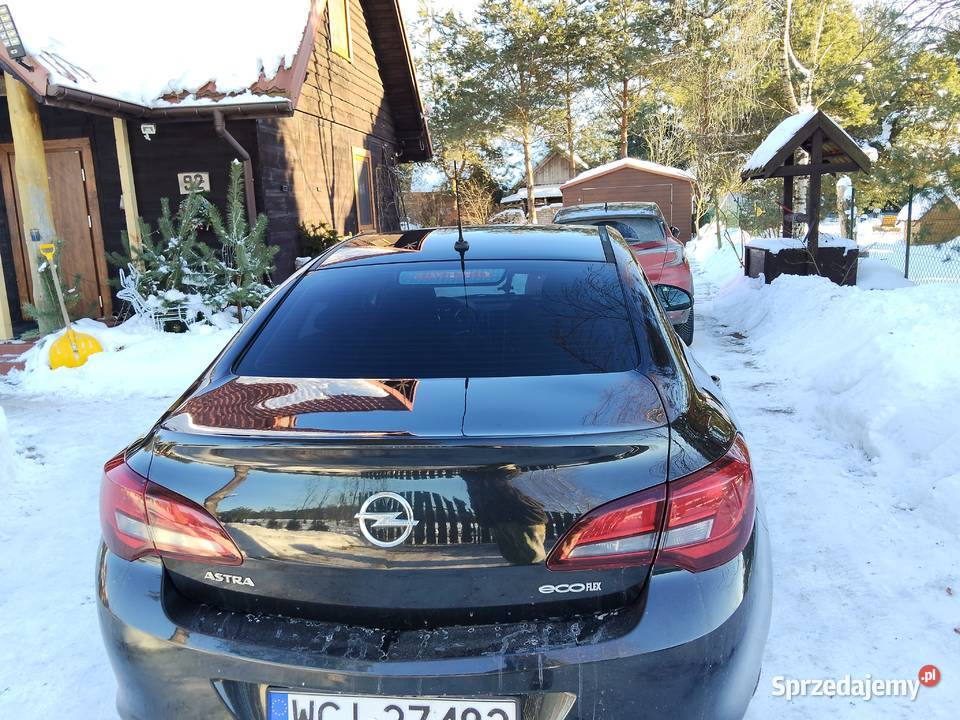 Opel Astra J LPG benzyna+LPG Ciechanów sprzedam