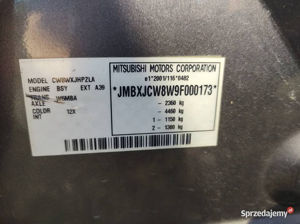 Mitsubishi Outlander 4x4 Rakowice Wielkie