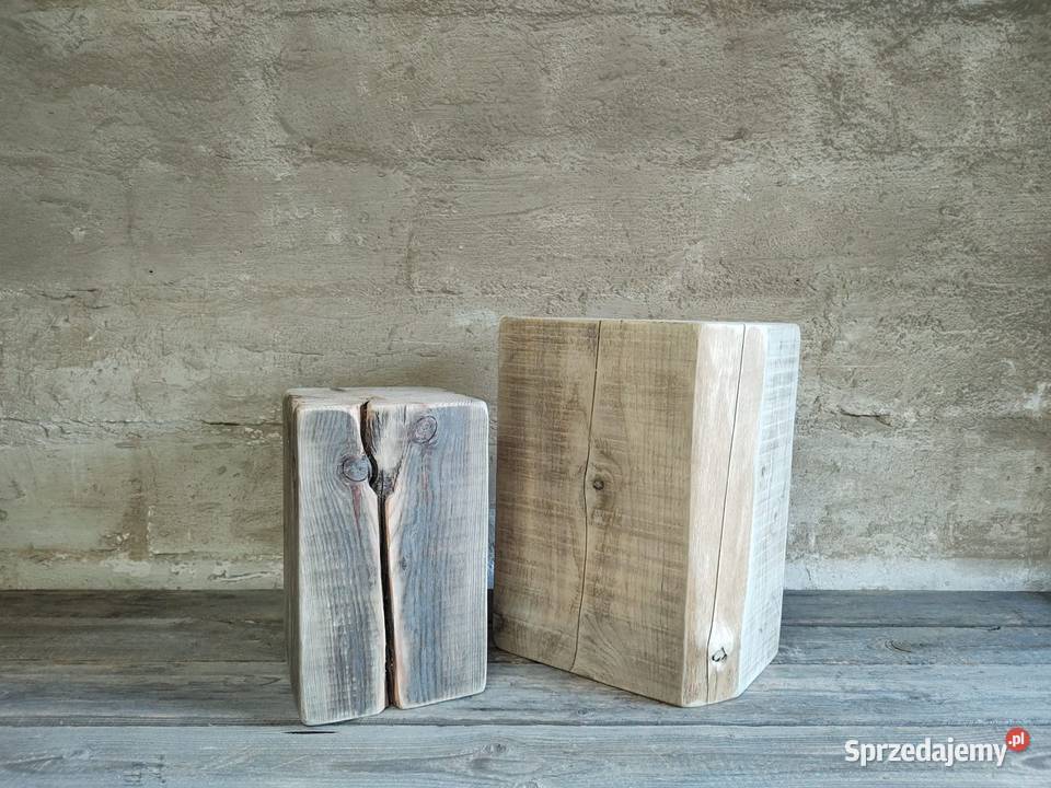 Stołek pieniek drewniany 24cm Białystok