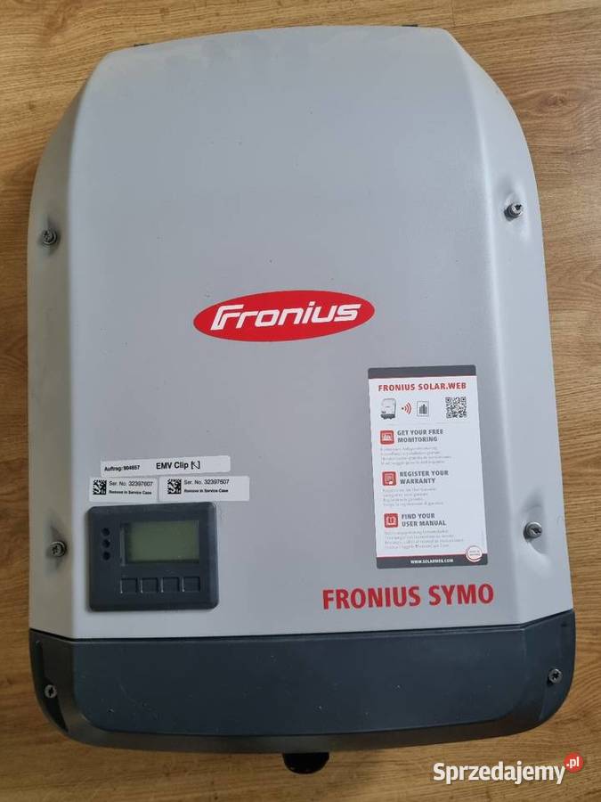 Falownik Fronius Symo 823M 82 używany 092021 do Żółkiew-Kolonia