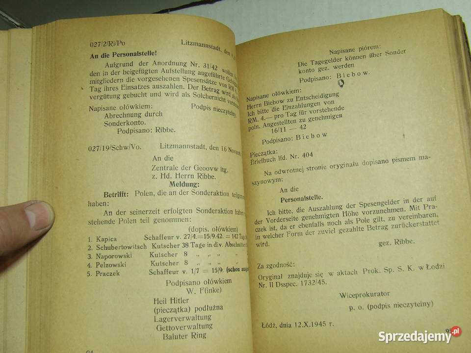 Akcje i Wysiedlenia Część 1 Józef Kermisz 1946 Rok wydania 1946 Czeladź